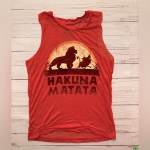 Disney Lion King Muscle Tank XS